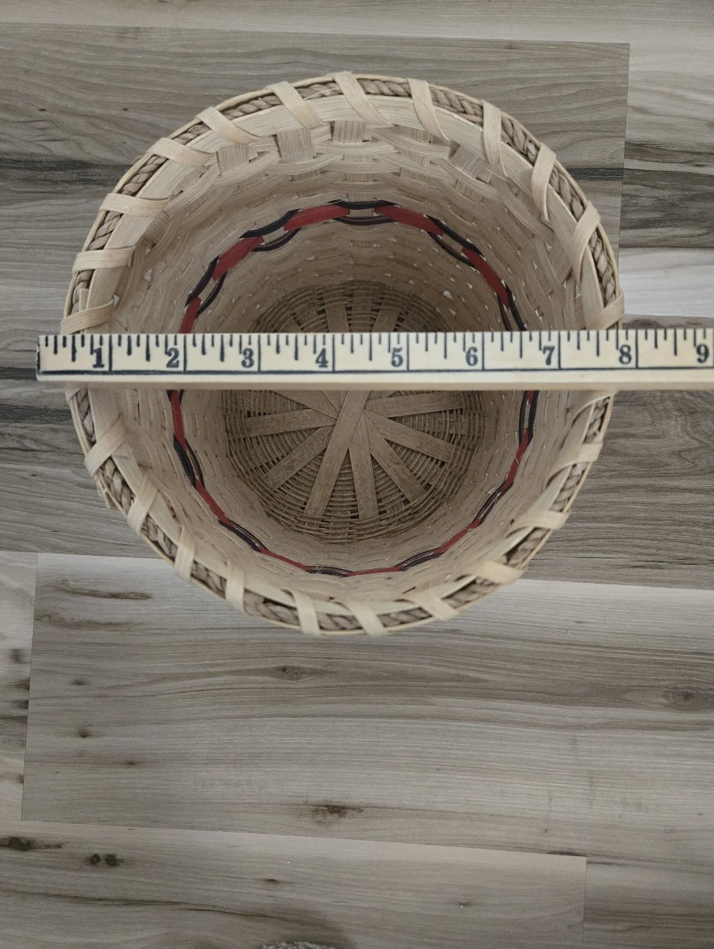 Vintage Handmade Basket